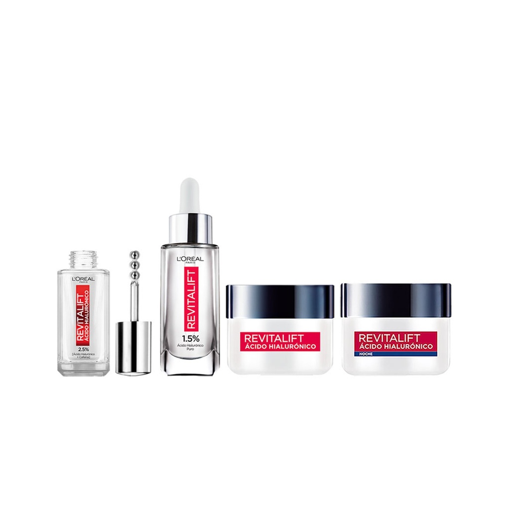 [PP12510] Pack Rutina Facial Diaria Revitalift Rostro Ojos Loreal