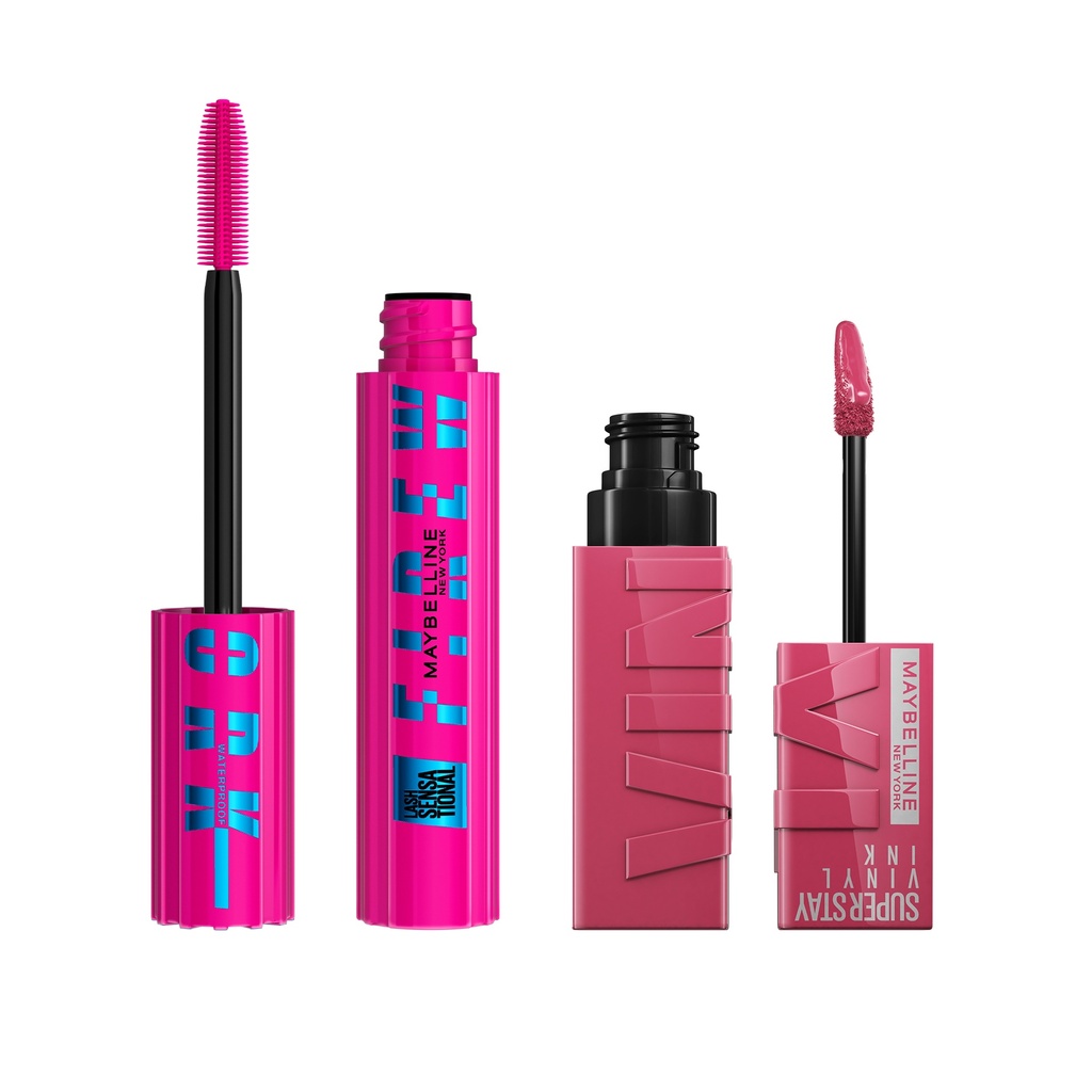 [MMNY2] Pack Máscara de Pestañas Firework WTP + Labial Vinyl