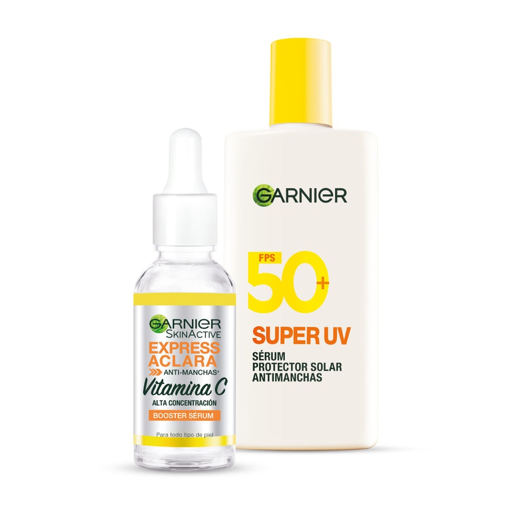 Pack Sérum Vitamina C + Súper UV Vitamina C Garnier
