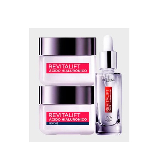 [PLOP184] Pack Dia Y Noche & Serum Ácido Hialurónico Loréal.-