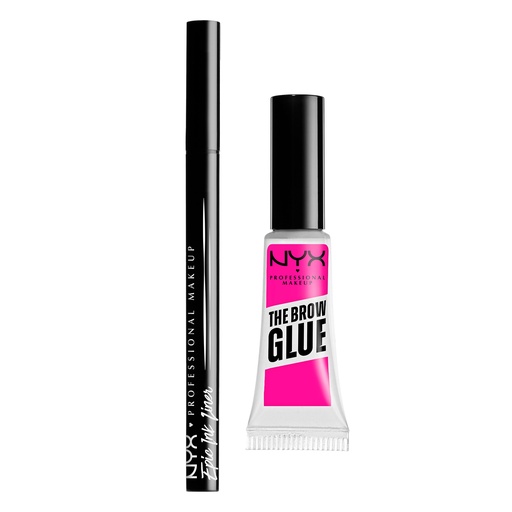 [NYX1] Pack Line Epic Ink + Fijador de Cejas
