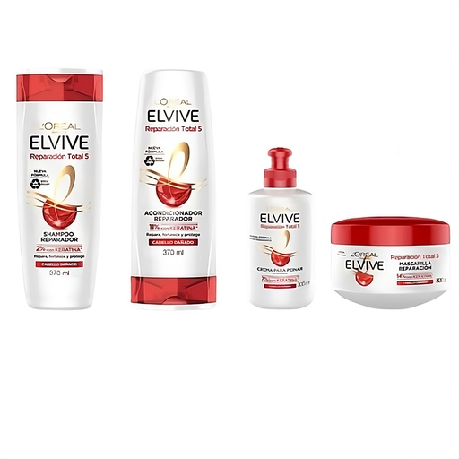 [PP12019] Pack Reparación Total 5 Cabello Dañado Elvive