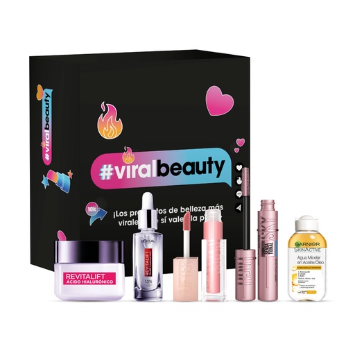 [PP-12857] Viral Beauty Box Hidratación y Mirada Impactante LOréal Paris